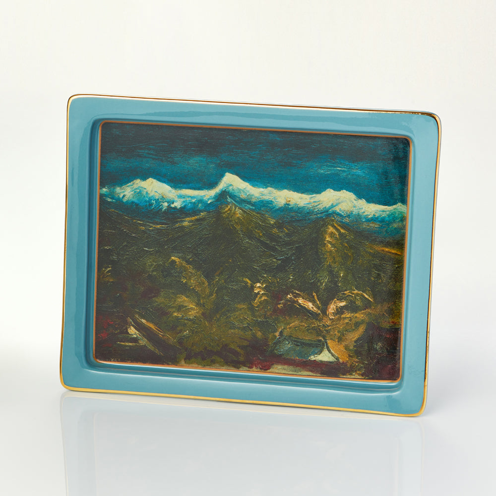 Chen Cheng-Po Inspired Yushan Porcelain Plate