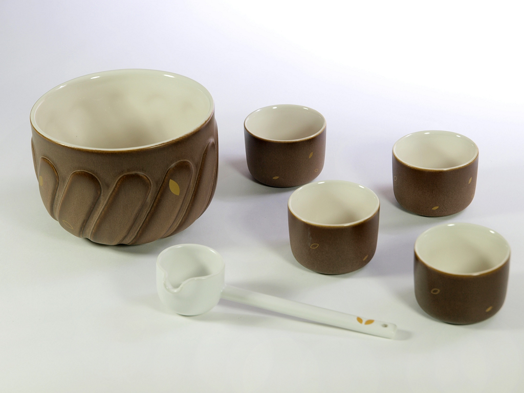 Diligence in Nature (Tea Bowl/Tea Scoop/Tea Cup)