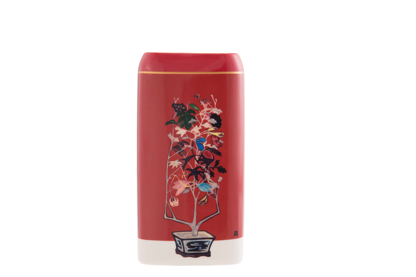 Blooming Splendor (Vase/Large Plate)