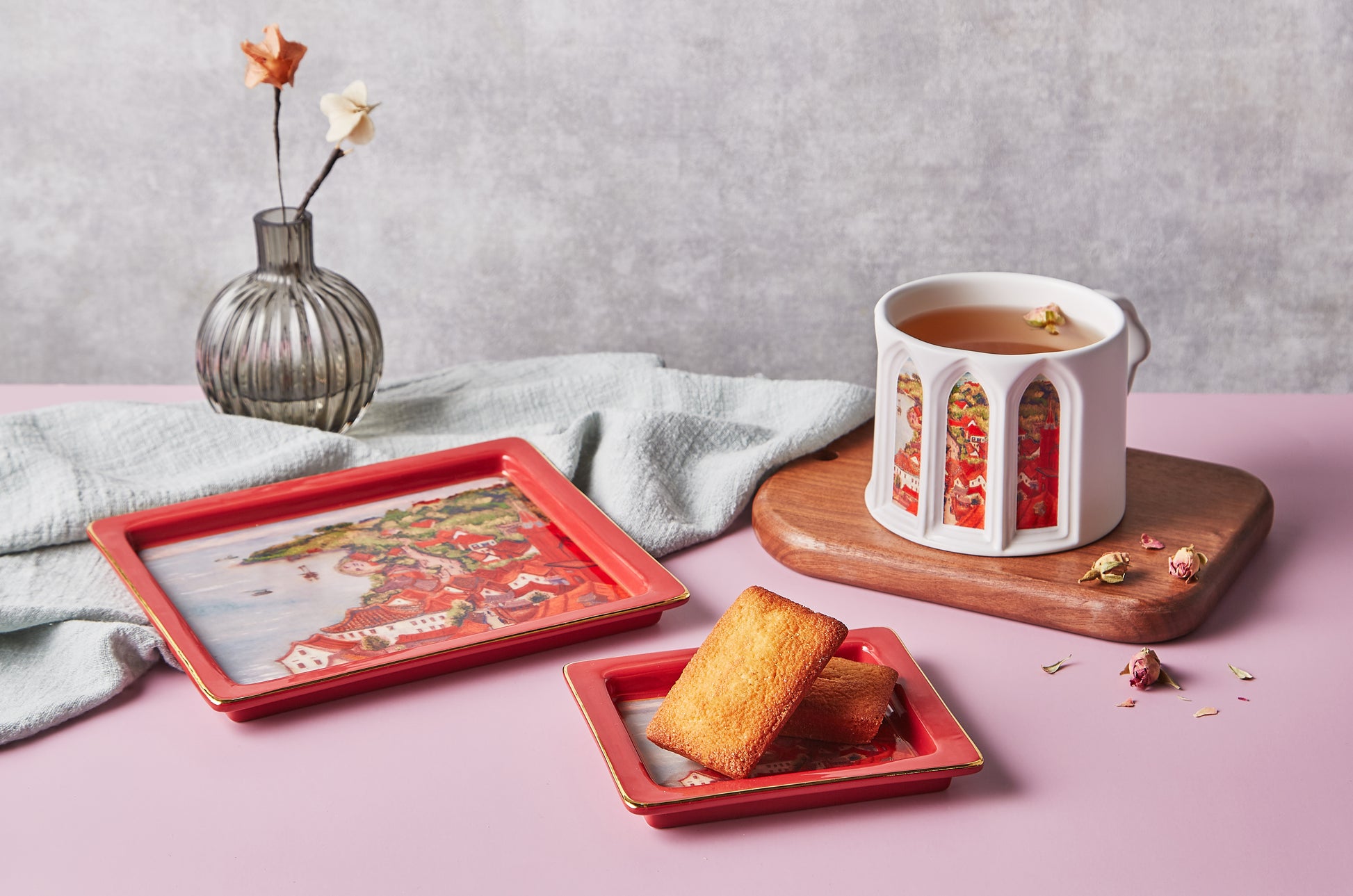 Evening Glimmer Plate/Mug Set | Chen Cheng-Po Art