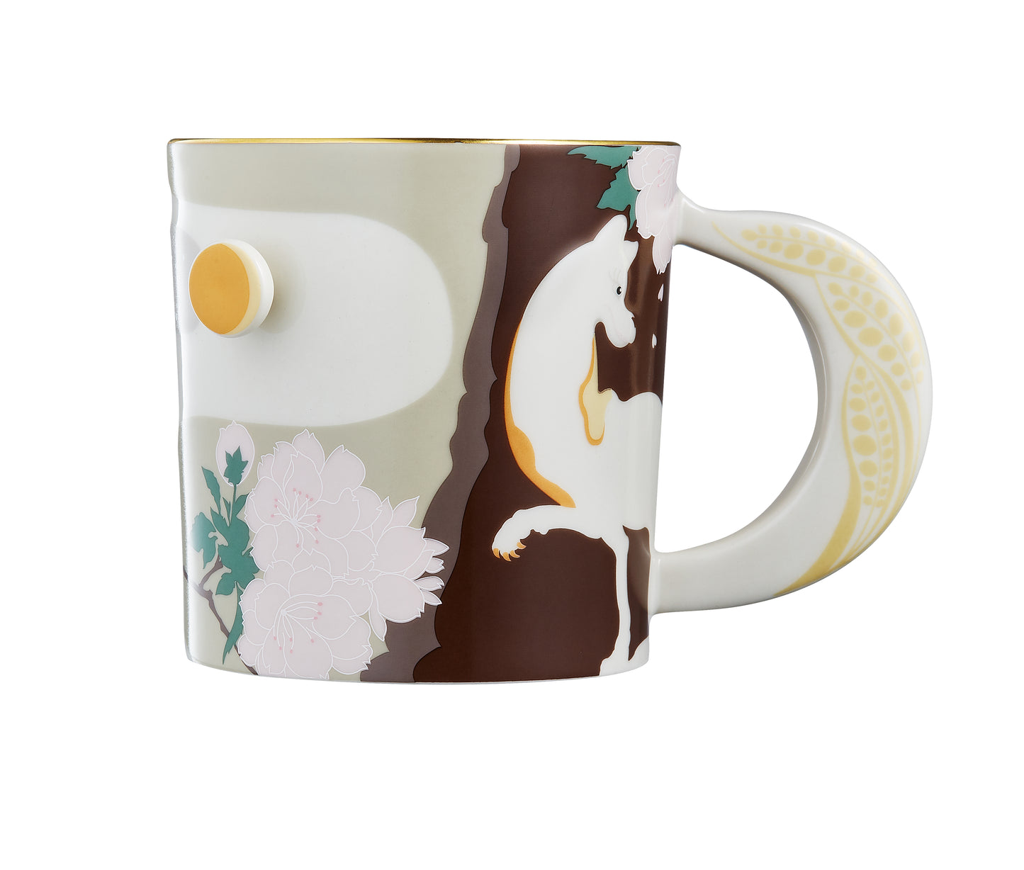 Fox of Nine Tails - Ukiyo-e Inspired Ceramic Vase, Mug, Plate | Ceramicraze