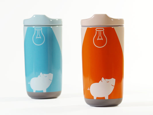 Year of the Pig Ceramic Art, Food Safety, Exclusive Dual Glazing 10oz