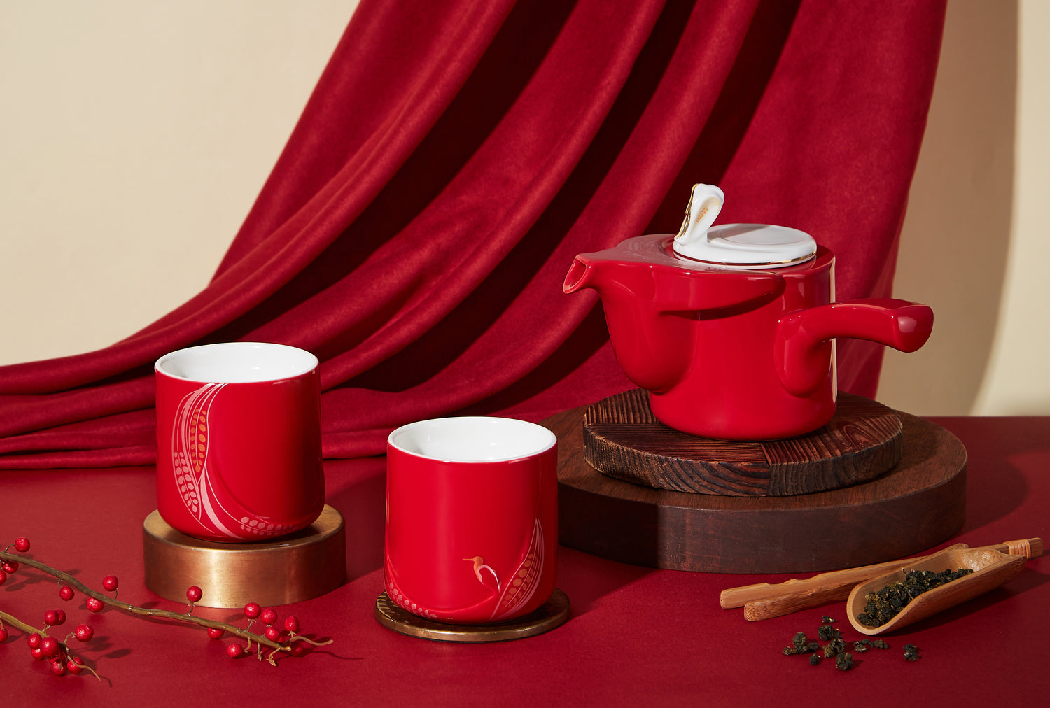 Bountiful Harvest (Teapot & Cup)