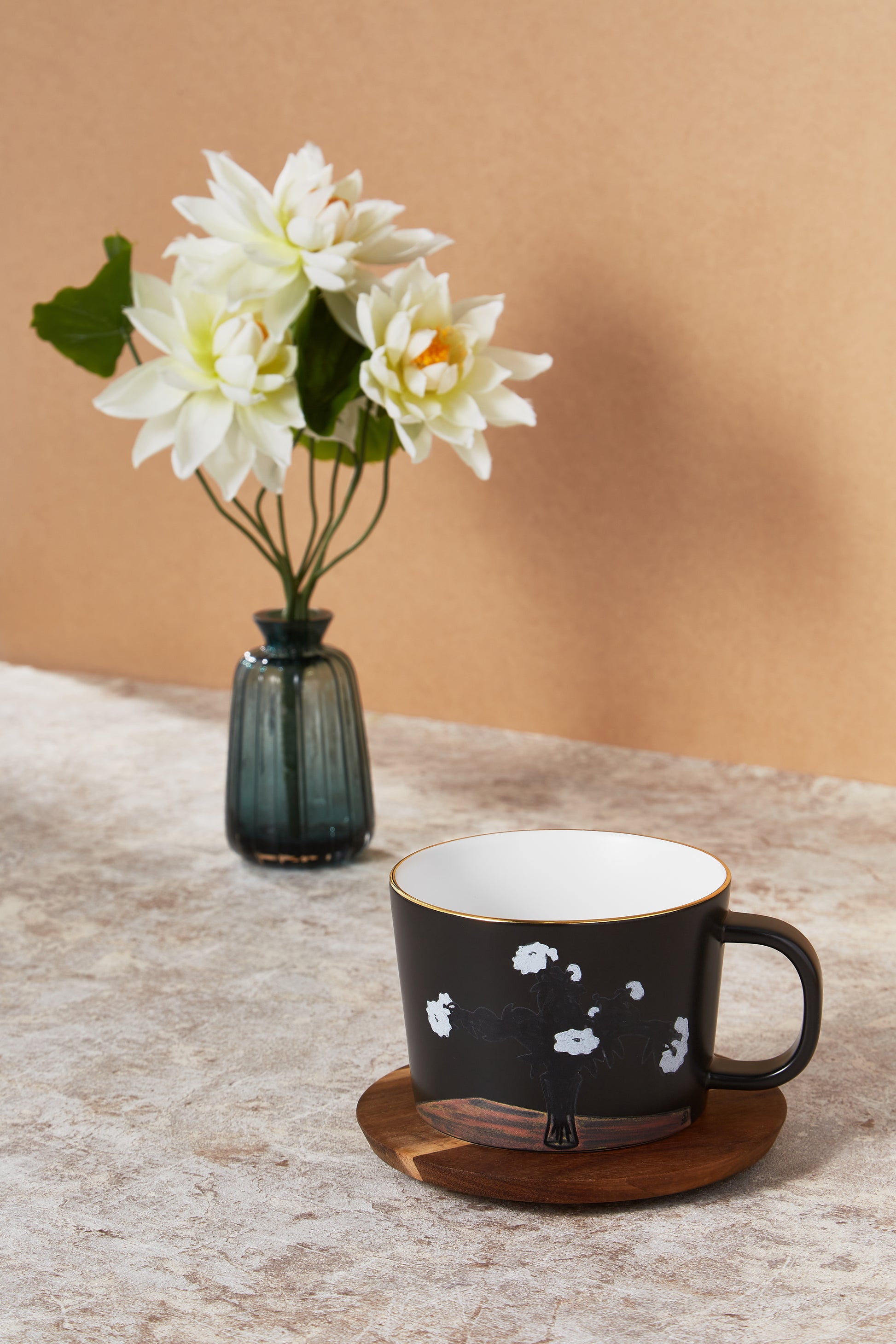 Subtle Fragrance Afloat in Dusk Mug | Elegant Ceramic Art Inspired by Chang Yu