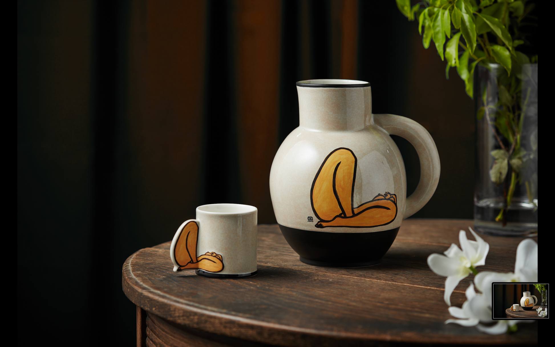 Flawless - 常玉Chang Yu（Sanyu)-Inspired Ceramics | Vases, Plates