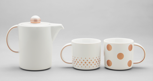 Notable Polka Dots Tea Set - Trend Series | Ceramicraze