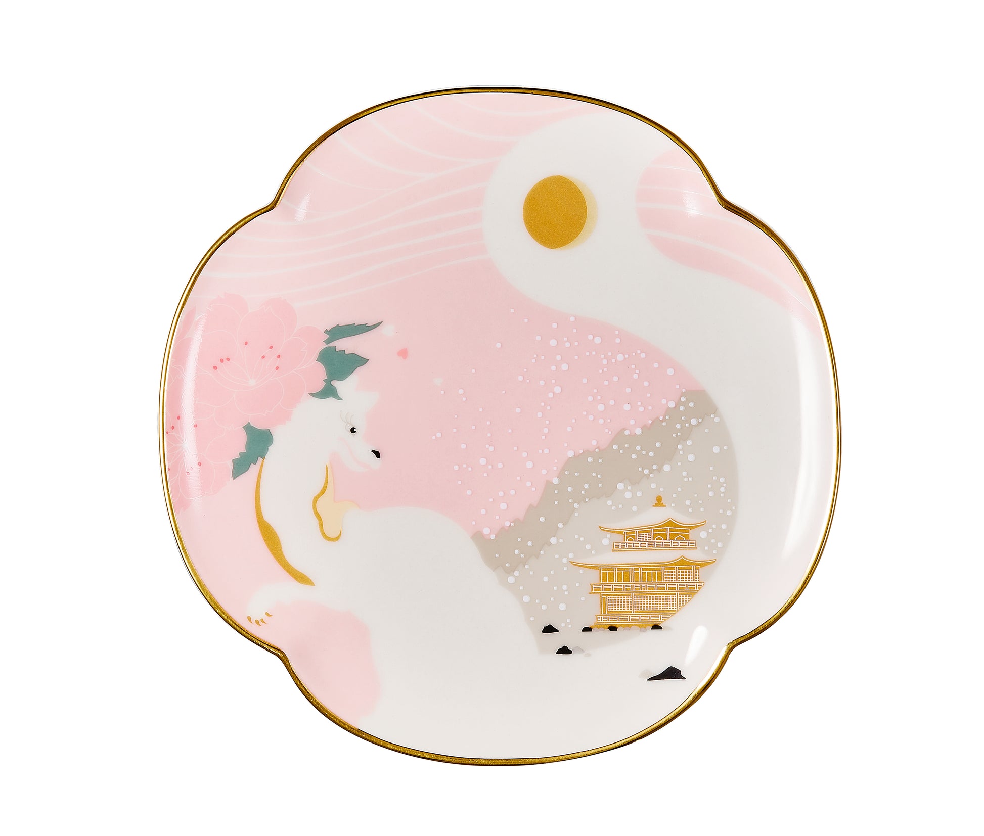 Fox of Nine Tails - Ukiyo-e Inspired Ceramic Vase, Mug, Plate | Ceramicraze