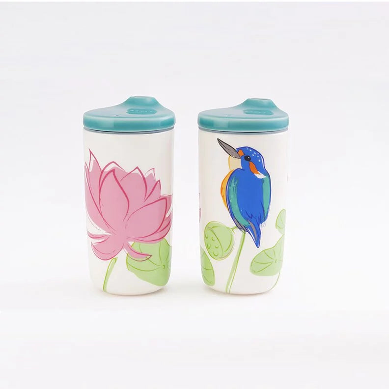 The Vibrant Chirp of the Kingfisher - TW Kingfisher (Double-Walled Tumbler)